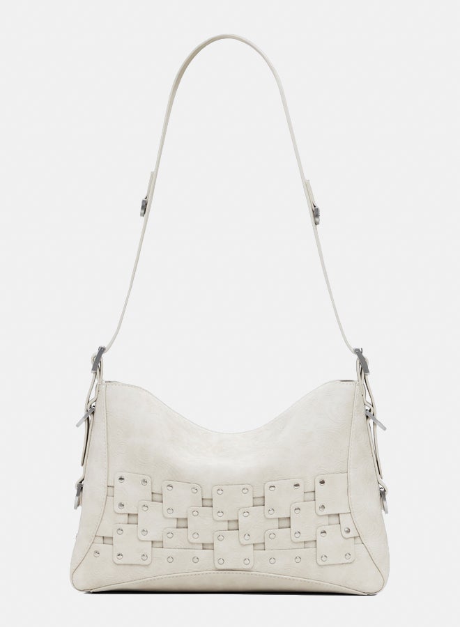 DESIGUAL Medium studded patch handbag - Image 3